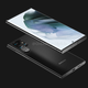 A render of the back side of the S22 Ultra with another copy floating above it, it facing upward
